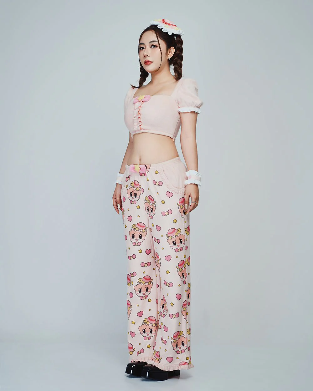 Chiitan Plush Pajama Pants Cosplay - Image 3