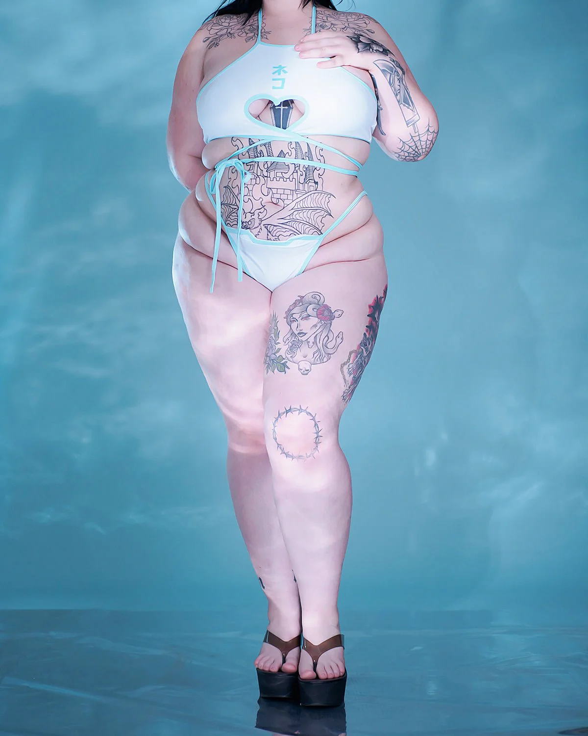 Neko Swimsuit Anime Cosplay - Image 6