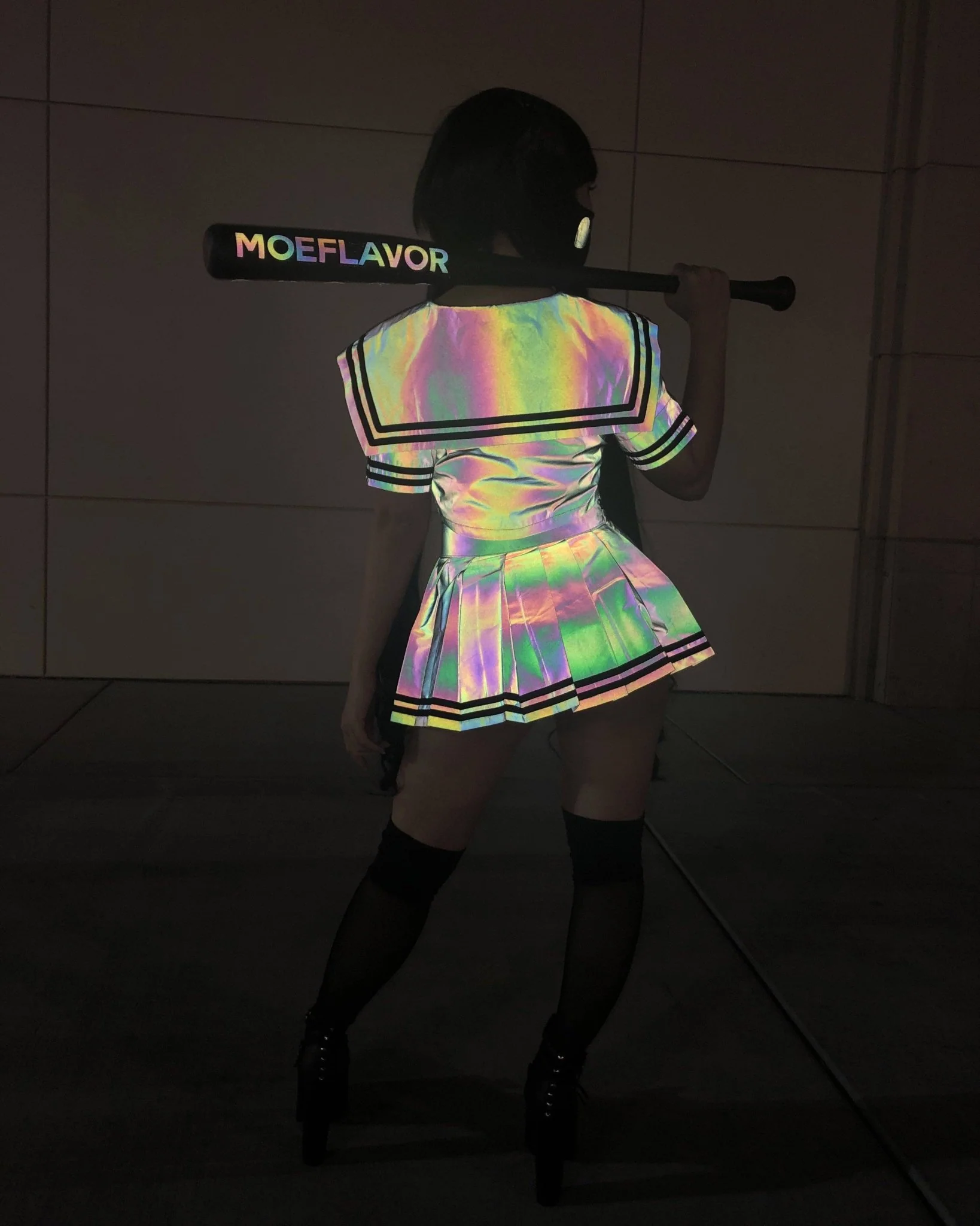 Reflective Moon Japanese Sailor Uniform Outfit - Image 7