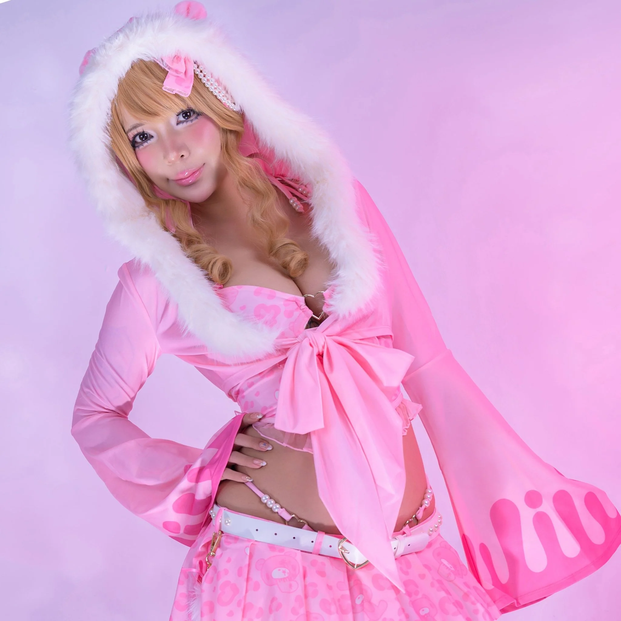 Vday Gloomy Bear Gyaru Hoodie - Image 3